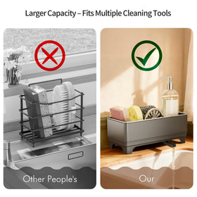 MOUKABAL sponge holder features stable base for no-drift use