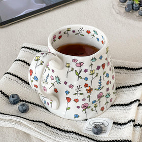 Movlen dishwasher-safe mug in eco-friendly clay, easy cleanup after busy days