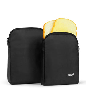 Moyad large insulated bag (22x16x7cm) keeps lunches fresh and organized.