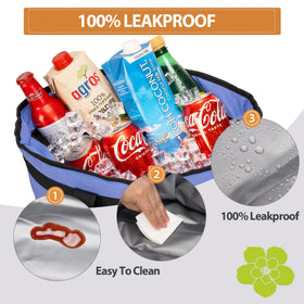 MOYLLOG bag front and back pockets keep essentials within reach.