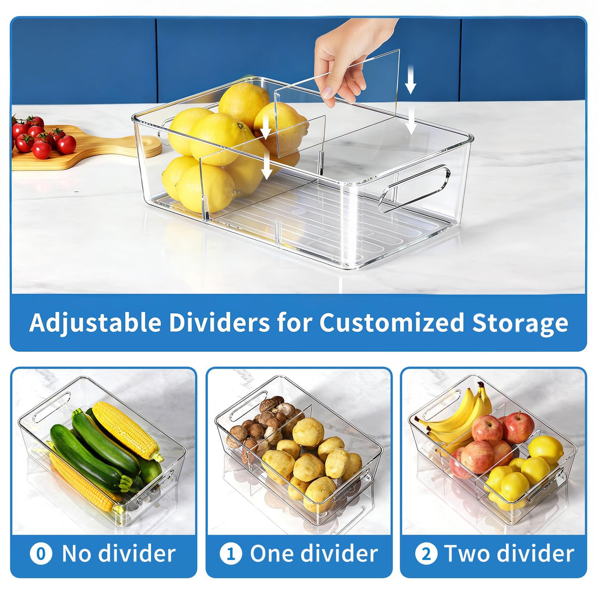 Mpotmiy BPA-free, food-safe materials ensure reliable pantry organization
