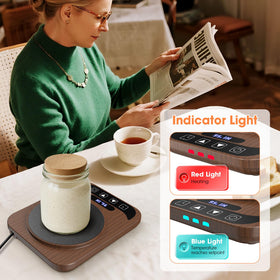 MQFORU Sourdough Warmer auto timer icon guides hands-free fermentation