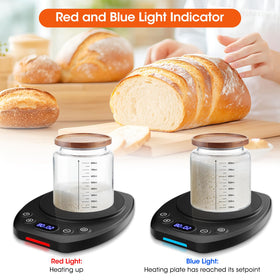 MQFORU Temperature display helps monitor yeast activity and temperature