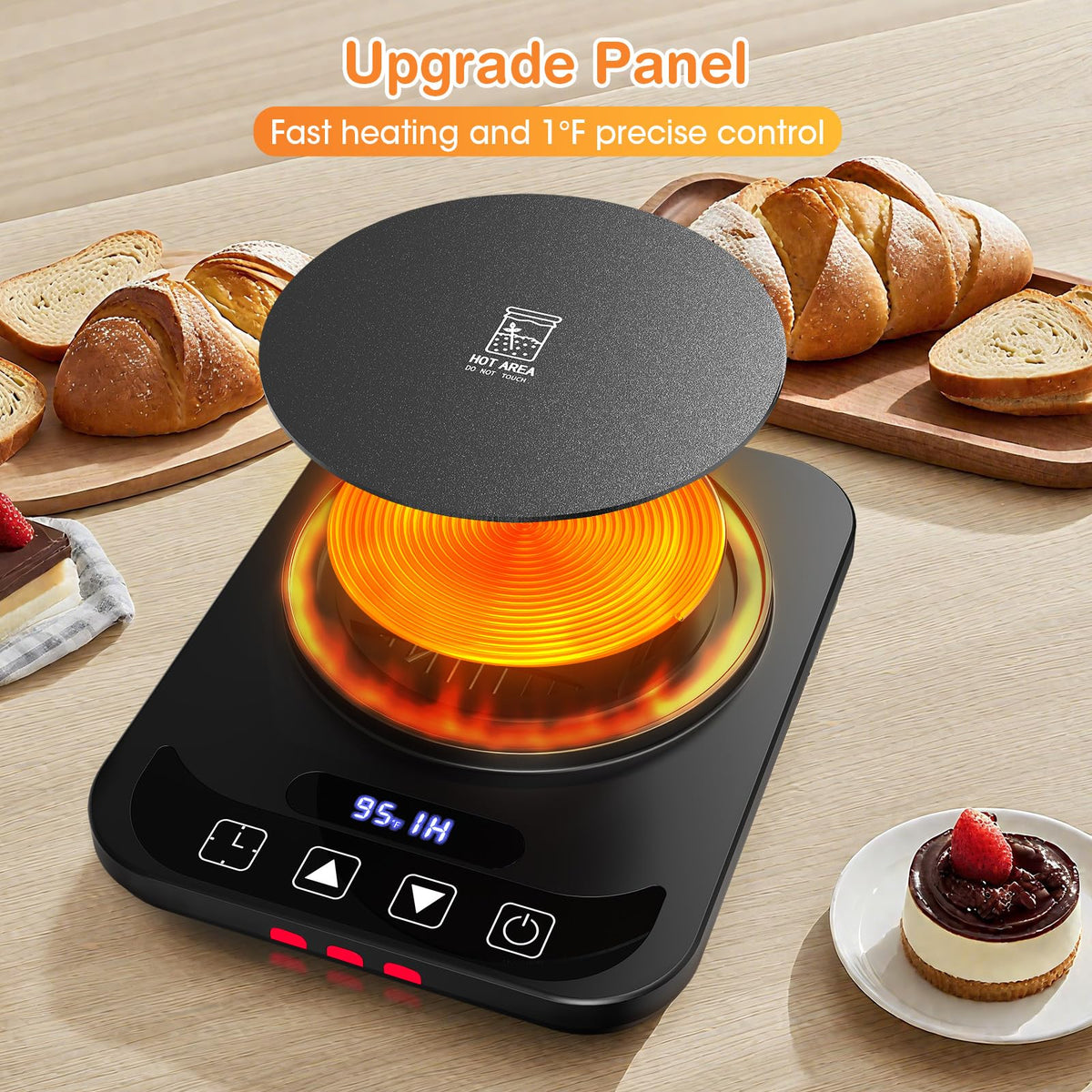 MQFORU Sourdough Warmer supports fermenting dough, yogurt, and more.