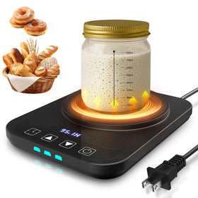 MQFORU Sourdough Warmer with thermostat control for consistent dough fermentation.