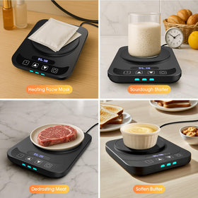 MQFORU Sourdough Warmer uses US plug for reliable power.