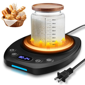 MQFORU Upgrade Sourdough Warmer Mat with thermostat-control for precise fermentation conditions
