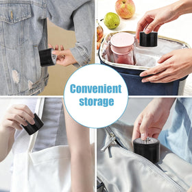 Black finish adds durability and a sleek look to any kitchen counter.