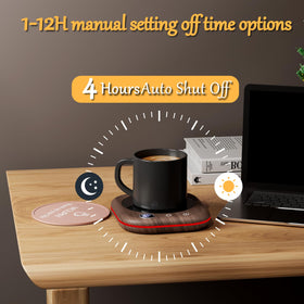 MQUPIN mug warmer fits most cups for versatile home or office use.