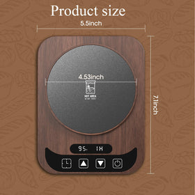MQUPIN warmer with LED indicators clearly shows heating status during prep.