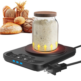 MQUPIN Sourdough Warmer panel display for precise fermentation temperature