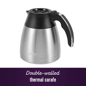 Mr. Coffee Brew Strength selector lets you customize boldness.