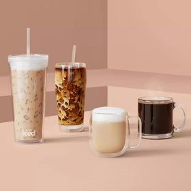 Mr. Coffee deluxe tumbler packaging highlights ready-to-use beverage kit.