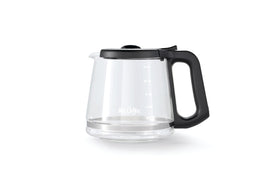 Mr. Coffee replacement glass carafe with pour spout ideal for quick, spill-free servings.