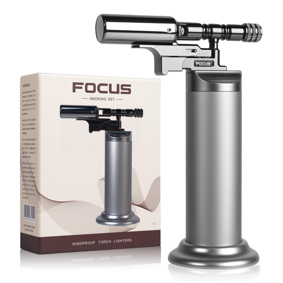 MR.COUNT butane torch adjustable-flame for creme brulee caramelization