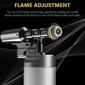 MR.COUNT torch continuous-operation and flame-lock for steady browning