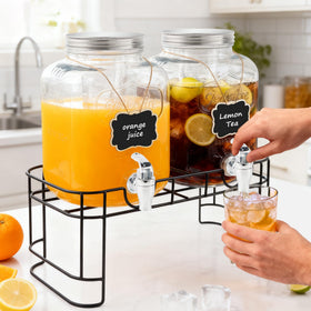 MR.KIANGCI glass jar cleans easily after use.