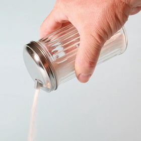 Mr. Kitchen cinnamon shaker helps sprinkle ground cinnamon for baking and toppings.