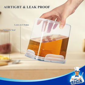 MR.SIGA BPA-free materials keep pantry storage safe and worry-free.