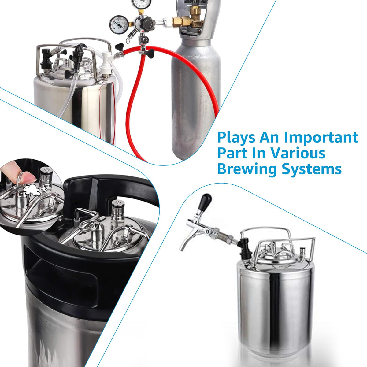 MRbrew liquid post designed for clean beer transfer