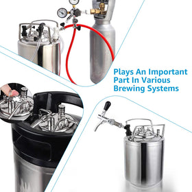 MRbrew liquid post designed for clean beer transfer