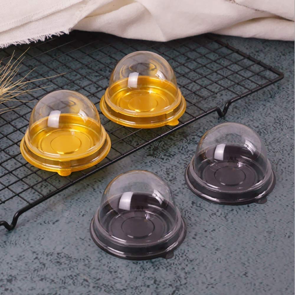 MR.FOAM lightweight plastic box ideal for reusable dessert packaging.