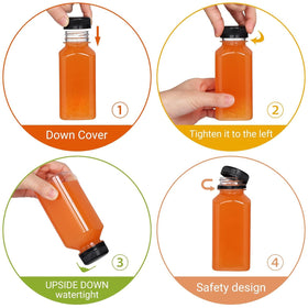 Mrhuazhai clear bottle highlights visibility of remaining liquid.