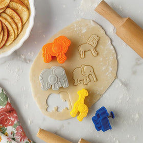 Mrs. Anderson's Baking animal cracker cutters zebra design adds striped detail to cookies