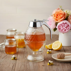 Mrs. Anderson's Baking stand keeps syrups organized on the counter.
