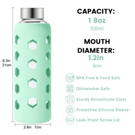 Mrsdry bottle with stainless steel airtight cap for fresh-tasting drinks.