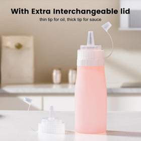 Mrsdry thick-tip cap perfect for condiments and sauces.