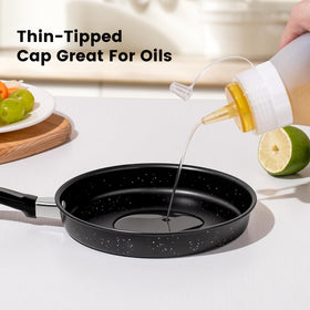 mrsdry condiment bottle thin tip ideal for oils and dressings