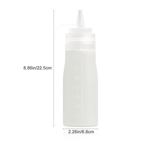 Mrsdry squeeze bottle wide opening for easy filling and cleaning