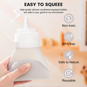 Mrsdry bottle suitable for honey or ketchup with precise control