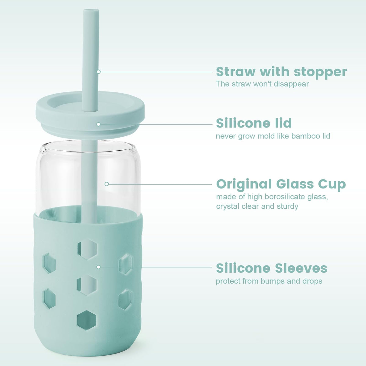 Mrsdry iced coffee tumbler with silicone sleeve offers a secure grip