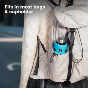 Mrsdry versatile bottle for juices, water, coffee, tea, or nut milks.