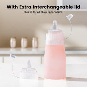 Mrsdry thick-tip bottle designed for condiments and sauces.