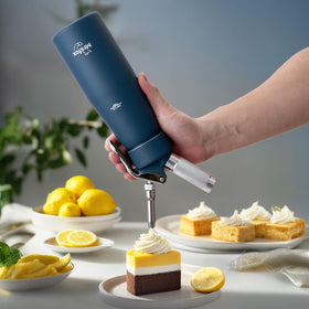 MrsFox stainless steel decorating tips included for precise dessert designs.