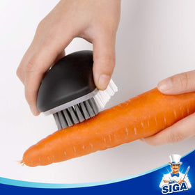 MR.SIGA ergonomic non-slip grip for secure wet use.