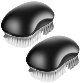 MR.SIGA brush with angled grey bristles for delicate produce cleaning.