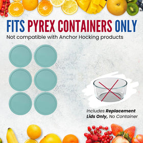 MRX Solutions freezer-safe Pyrex lid placed on a bowl for storage.