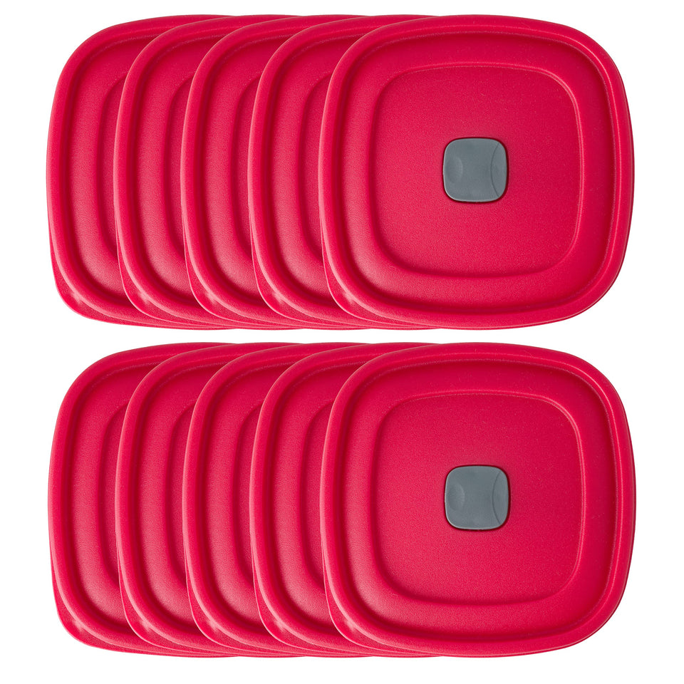 MRX Solutions replacement lids provide precise fit for Rubbermaid 3, 5, and 7 cup containers.
