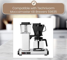 MRX Solutions 1.25L capacity shot shows ample coffee for a crowd.