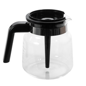 MRX Solutions replacement carafe side view highlights sturdy construction for durable, long-lasting use.