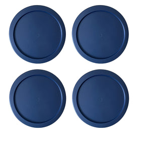 MRX Solutions replacement lids fit Pyrex 2-Cup bowls with a blue 5-inch lid for fresh storage.