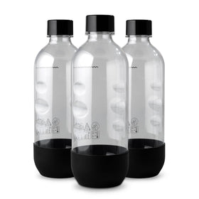MRX Solutions 1L SodaStream bottle with BPA-free body for durable carbonation.