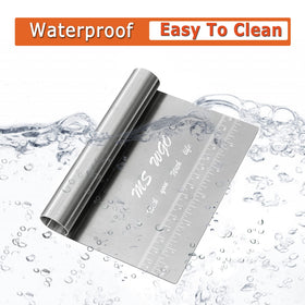 MS WGO Pro easy-clean tool reduces mess with quick rinse and wipe.