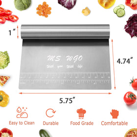 MS WGO Pro stainless steel mirror-polished tool for durable, easy-clean kitchen tasks.