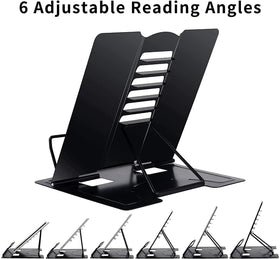 MSDADA adjustable desk stand supports tablets and books