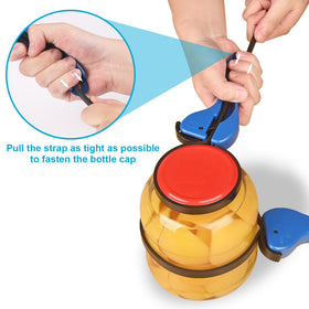 MSEONA adjustable belt fits lids 0.8–6 inches for versatile jars